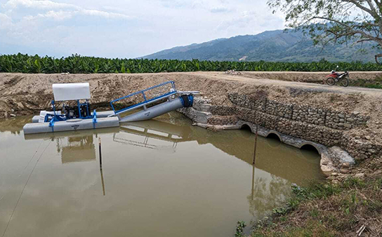 Valle del Polochic, Teleman, Guatemala, Banana Drainage0