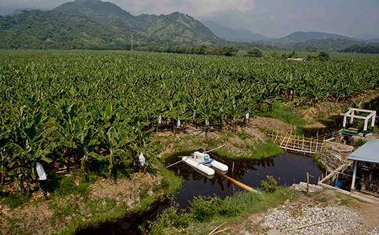 Drainage, Colombia