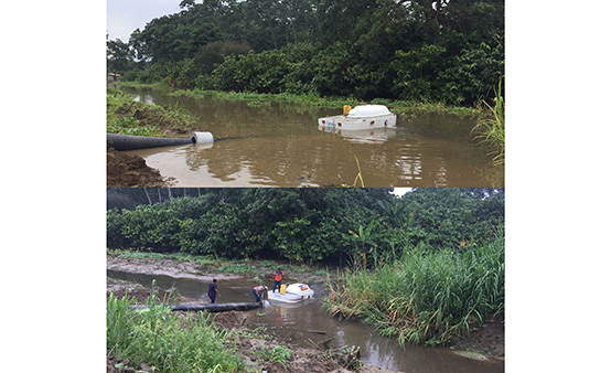 Flood Control Santa Rosa de Flandes, Provincia Del Guayas, Ecuador