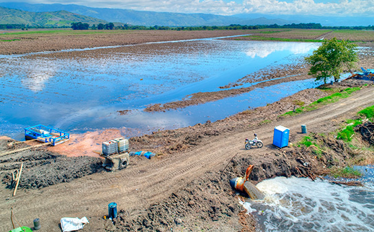 Flood Control - Valle del Cauca, Colombia